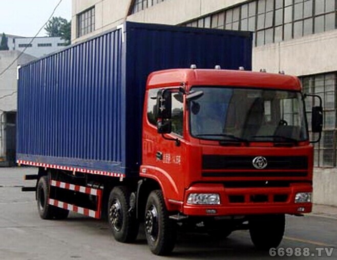 6×2—9.6米8.5米货厢STQ5253XXYD4型厢式运输车
